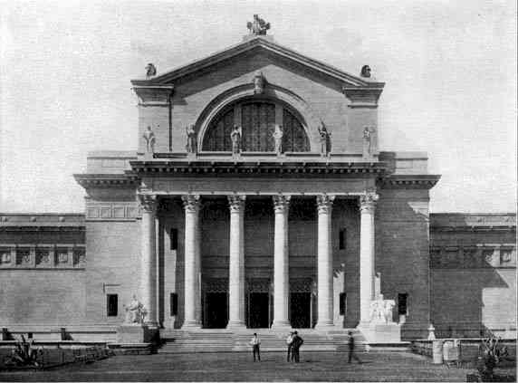 Main Entrance to the Art Palaces