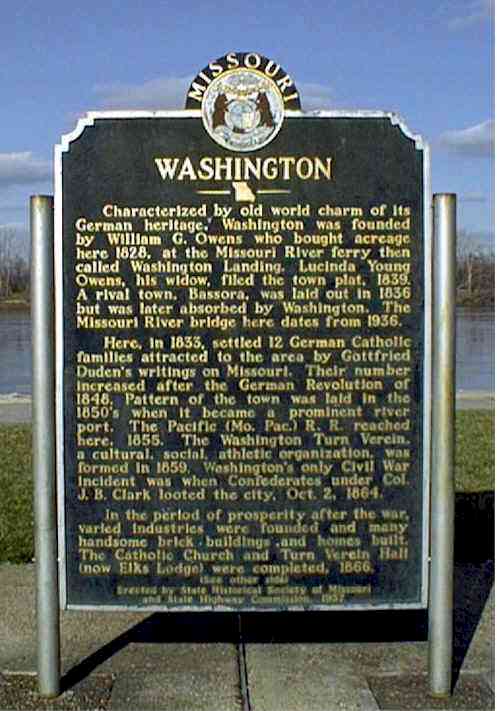 Riverfront Washington Marker