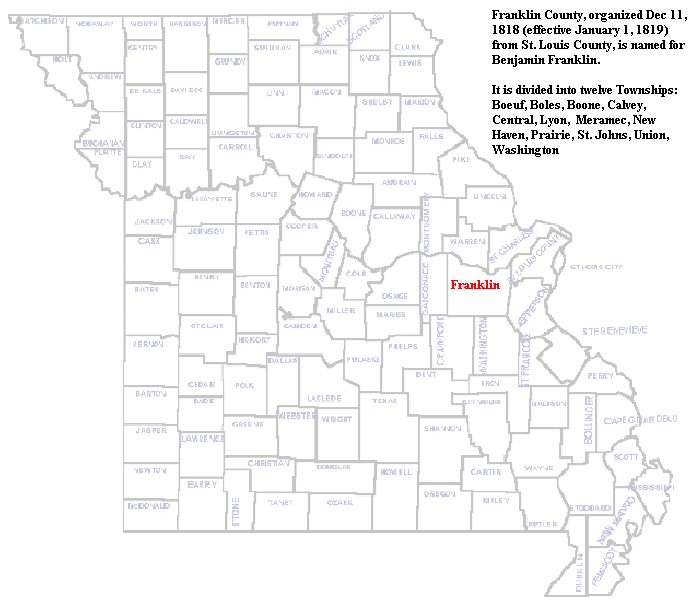 Missouri County Map